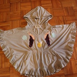 Vava poncho style blouse